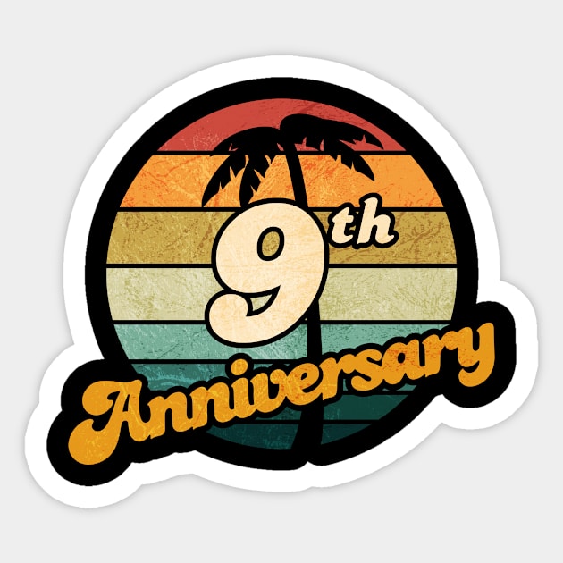 9th Anniversary Sticker by Jennifer